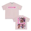 KATSEYE Manga T Shirts New Style Trend 100%Cotton High Quality Tee-shirt Summer Korean Girl Group O-neck Casual Top