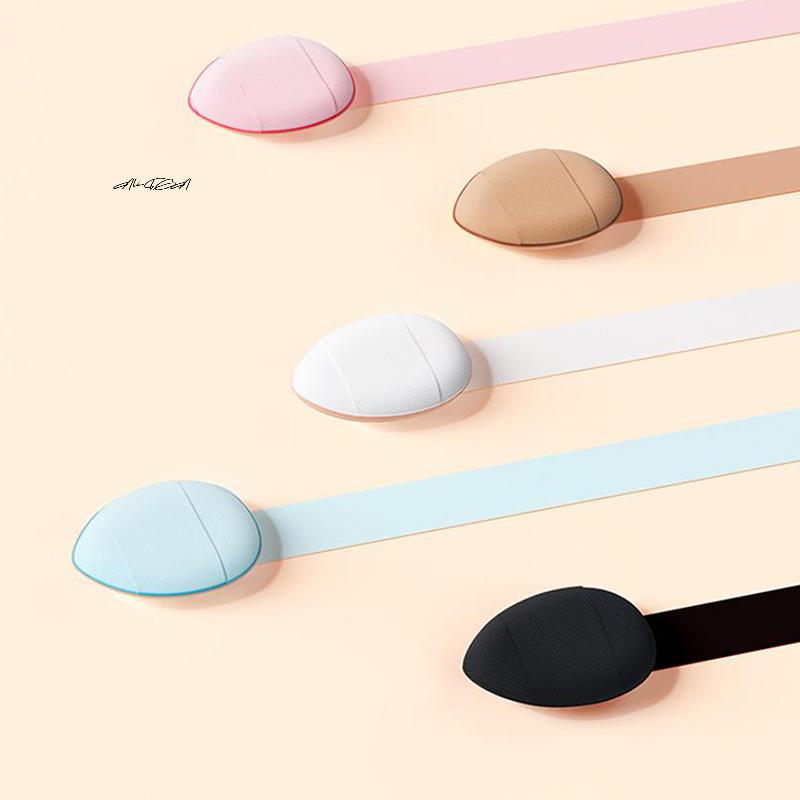 5Pcs Mini Air Cushion Foundation Puff - Small Powder Sponge Face Concealer BB Cream Cosmetic Applicator Makeup Tool