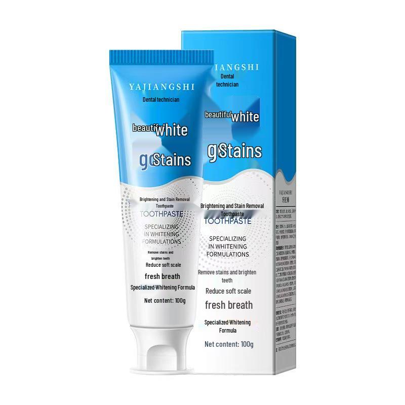 Dentist-Formulated Whitening Toothpaste for Stain Removal, Fresh Breath, and Bright White Teeth