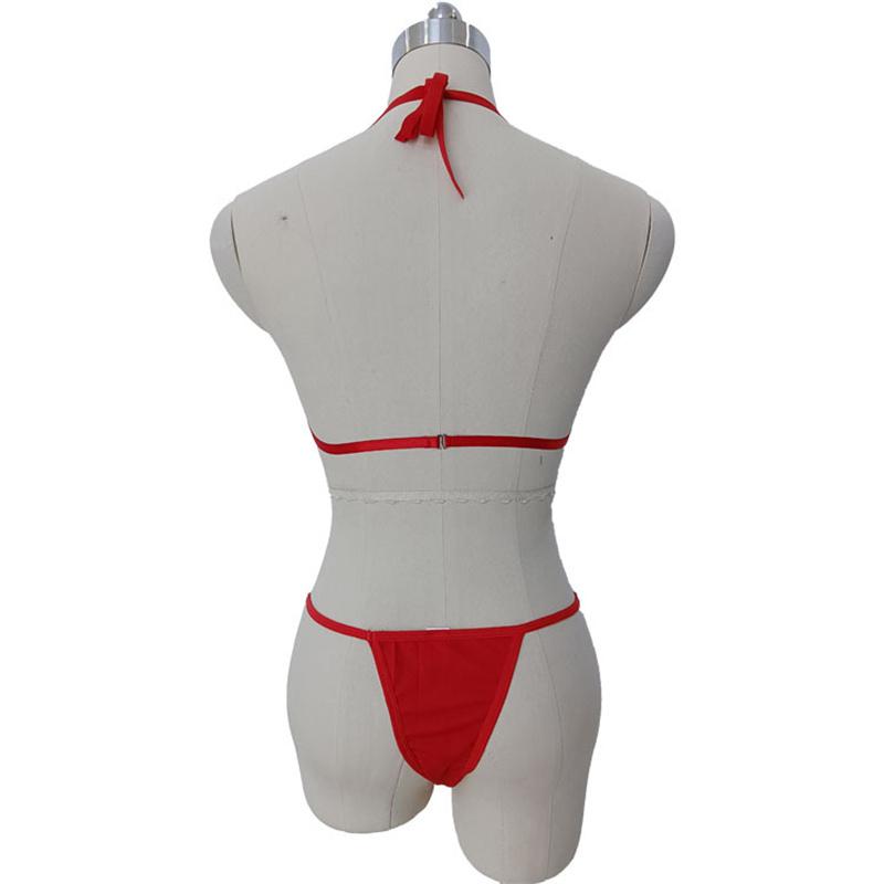 Women's Underwear Ladies Sexy Lingerie Bandage Bowknot Underwear Sleepwear G-string Lingerie Erotic Sets