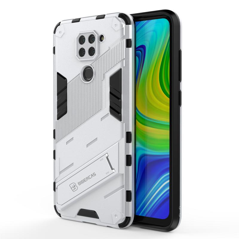 Phone Holder Case For Xiaomi Redmi Note 9 Case Bumper Hard Armor Full Cover For Redmi Note 9 9S 7 9T 9 Pro Case For Redmi Note 9