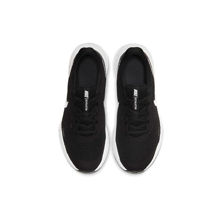 Nike Revolution 5 GS BQ5671-003 Black Anthracite White Kids' Running Shoes