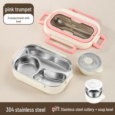 Mikrowellengeeignete Edelstahl-Isolier-Lunchbox
