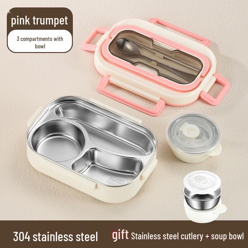 Microwaveable Stainless Steel Insulated Lunch Box