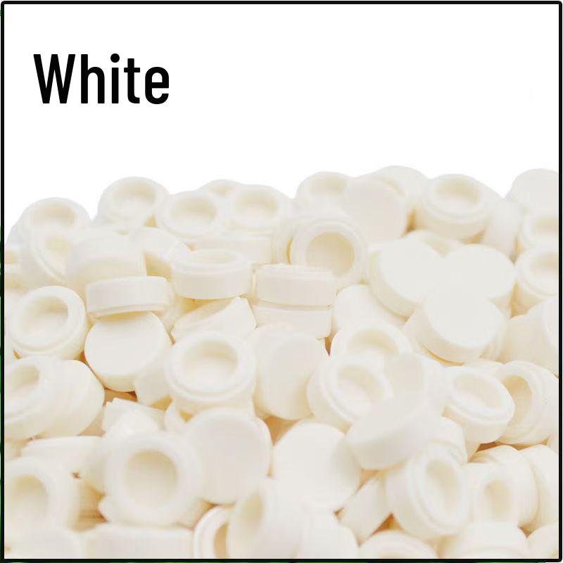 Kompatybilne Klocki Lego 98138 Okrągłe Klocki - Małe Elementy Pikselowe MOC, Luźne Płytki Gładkie 1x1 z Otworem Akcesoria