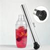 Edelstahl Cocktail Muddler Shaker Mit Zerquetschhammer DIY Getränke Obst Muddler Zerstoßenes Eis Barwerkzeug