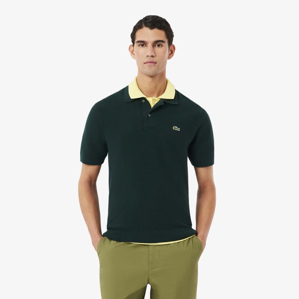 Lacoste Men's Links Links Short-Sleeve Polo Sweater AH1043-56GAFK