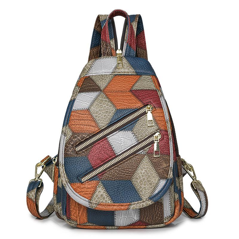 

Backpack Women s Korean Version New Fashionable and Personalized Women s Travel Backpack Trendy Student Backpack Wholesale