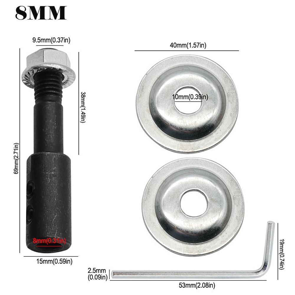 Radverbindungswelle Innenloch 5-16mm Motorzubehör 775 Motor Tischschleif-Verbindungsstange Polierrad Schleifstange