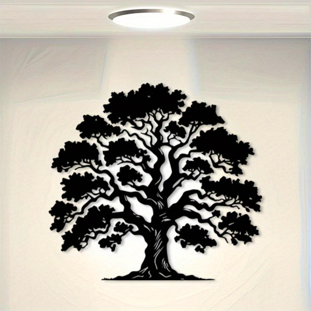 Vintage Tree of Life Metal Wall Art Sculpture Powder Coated Large Home Decor Gift Garden Greenhouse