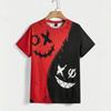 T-shirt Street Fashion da Uomo Manica Corta Stampa Hip Hop Maglietta Uomo Bello Maglione Uomo Abbigliamento Oversize 2024