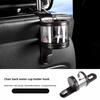 Transparent Car Back Seat Cup Holder Wear-resistant Hanging Water Cup Fixing Bracket  Travel