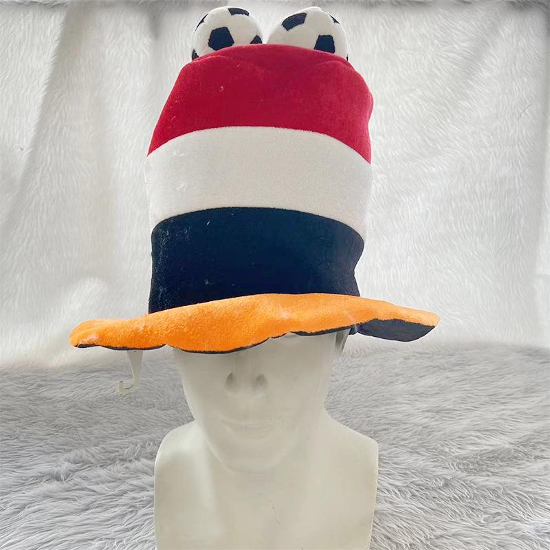 World Cup Football Hat Carnival Festival Game Fan Costume Party Dance Hat Performance Nightclub Carnival Hat