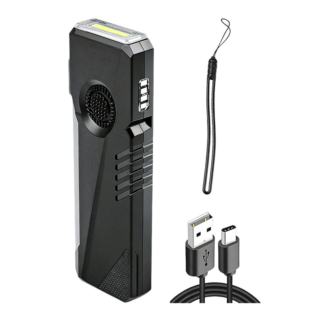 Portable Flat Flashlight Rechargeable LED Work Light Reusable Lumens Working Light for Car Repairs/Emergencies And Power Outages