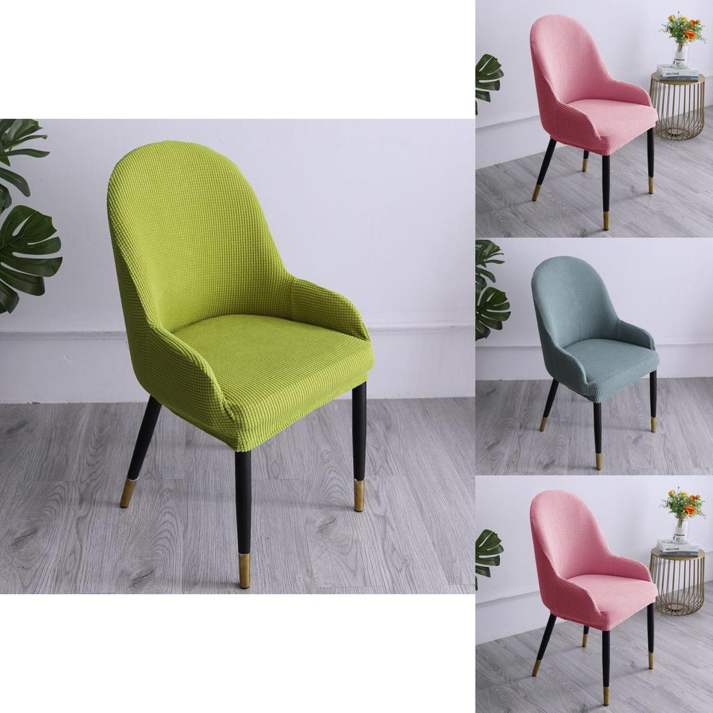 Modern Style Dining Armchair Cover With Multiple Color Options