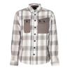 Luke Mens Johnny Plaid Chest Pocket Overshirt