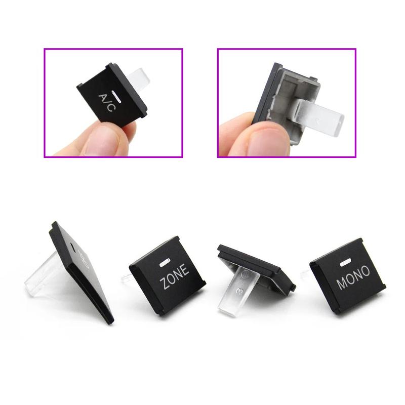 Bilinstrumentpanel Luftkonditionering AC Volym Värmare Temperatur Klimatkontroll Switch Knappar För Benz C GLK Klass C204 X204