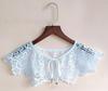 Hanfu Cloud Shoulder Embellishments With Flower Lace For Women Fashion Accessories