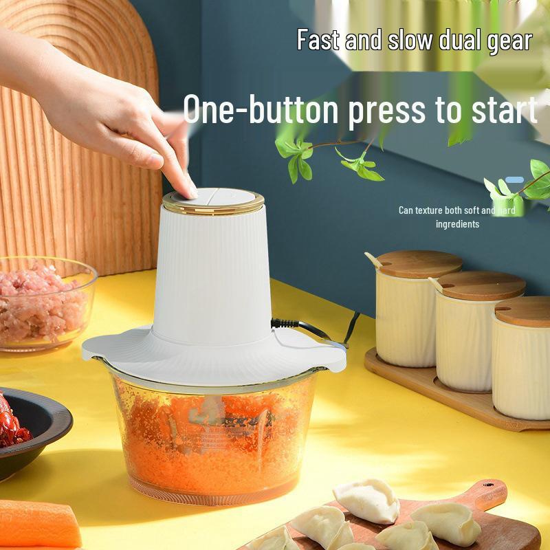 Versatile Electric Meat and Vegetable Grinder for Mincing, Filling, and Chopping Tasks