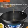 Supor 32cm Wrought Iron Wok with Honeycomb Design