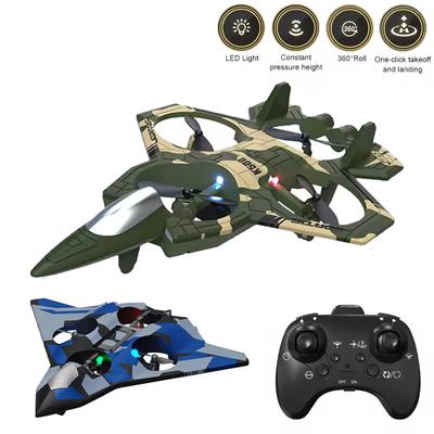 Samolot Myśliwiec K500MAX RC LED z Pilotem 2.4G Sterowanie Zdalne Szybowiec Akrobacyjny Lot z Obracaniem 360° Samolot z Pianki EPP Zabawka dla Chłopca CZ63