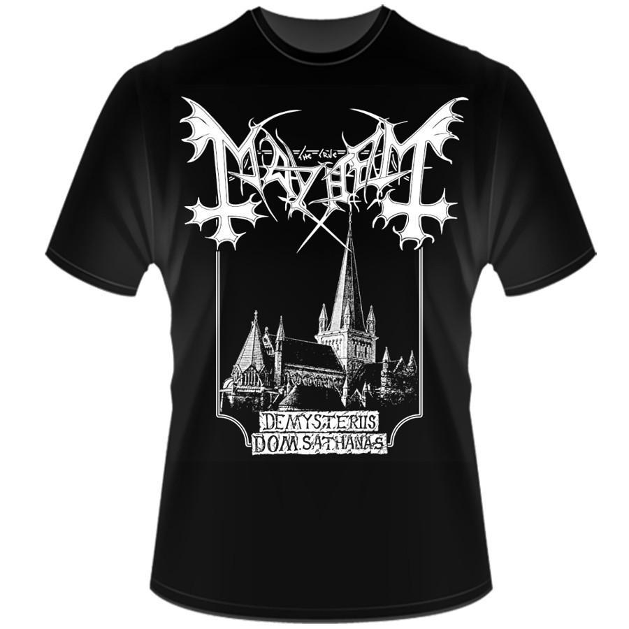 26 Mayhem - T-Shirt  De Mysteriis Dom Sathanas  Euronymous  Ulver Archgoat Unisex T-Shirt M
