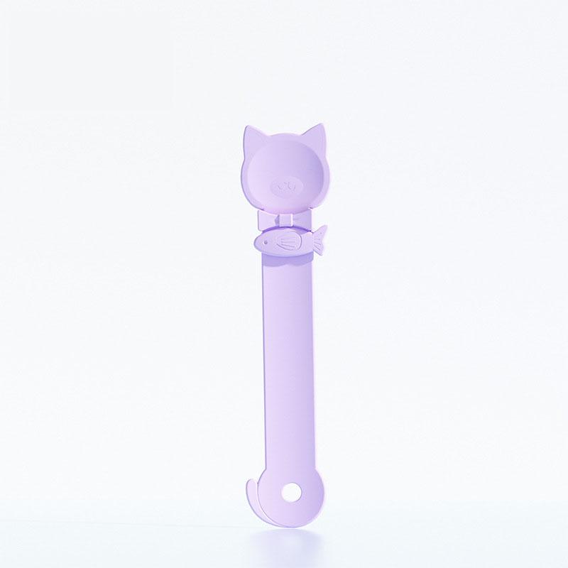 New cat food squeezer spoon for cat food; meat paste squeezer pet feeding spoon for cats supplies