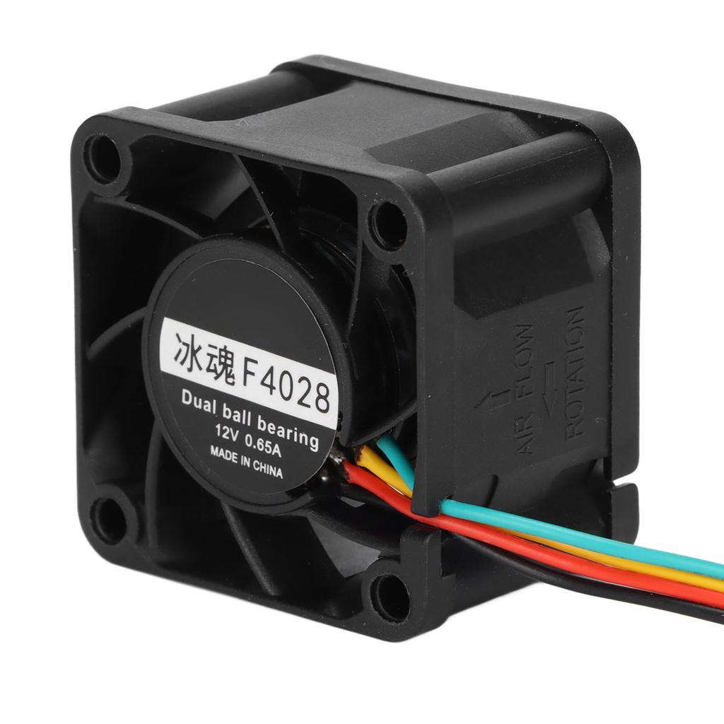 PC Case Fans 16000RPM Two Ball Bearing Low Noise Powerful Heat Dissipation Wide Application 12 Volt Fan for Computer Car