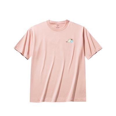 Anta Colaboração X Seal Look Série Life Confortável Simples Versátil Solto Estampa Animal Pulôver Gola Redonda Manga Curta 172528126-3