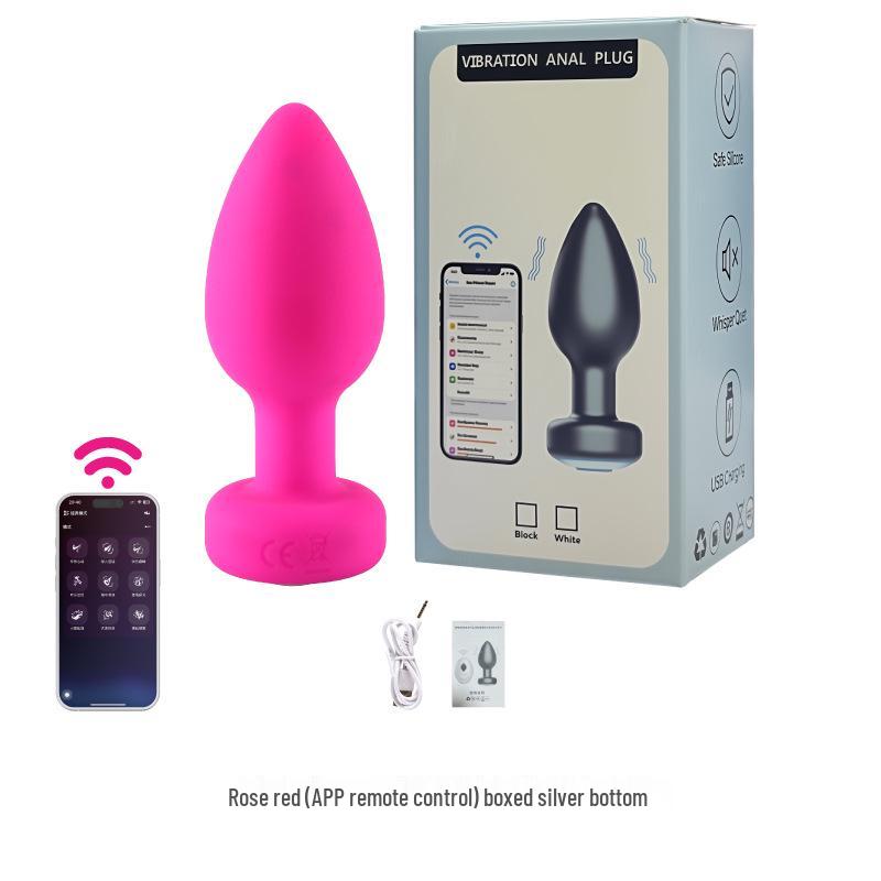 Wireless Remote-Control Mini Butt Plug Vibrator for Men & Women