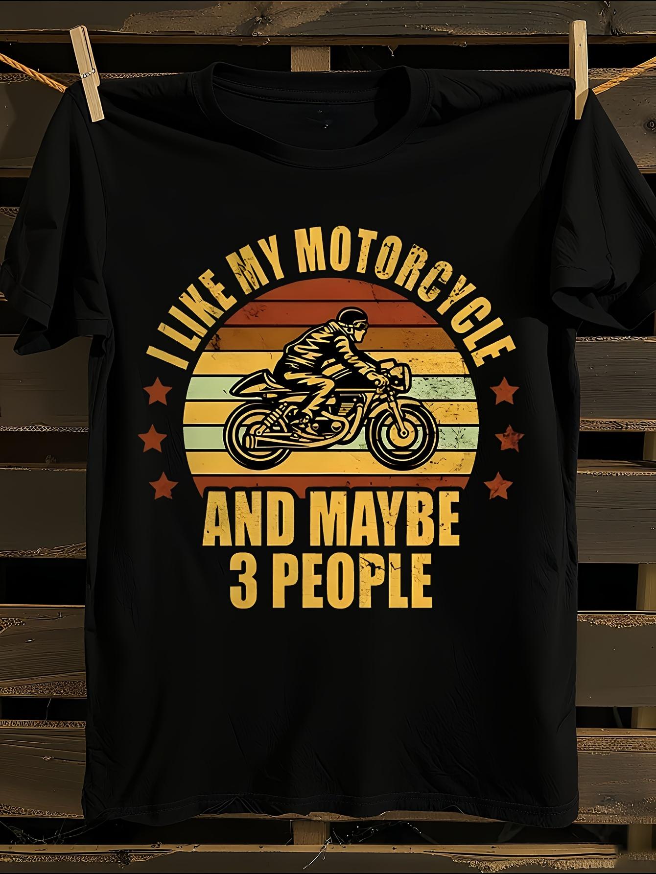 Oversized Motorcycle T-shirt S