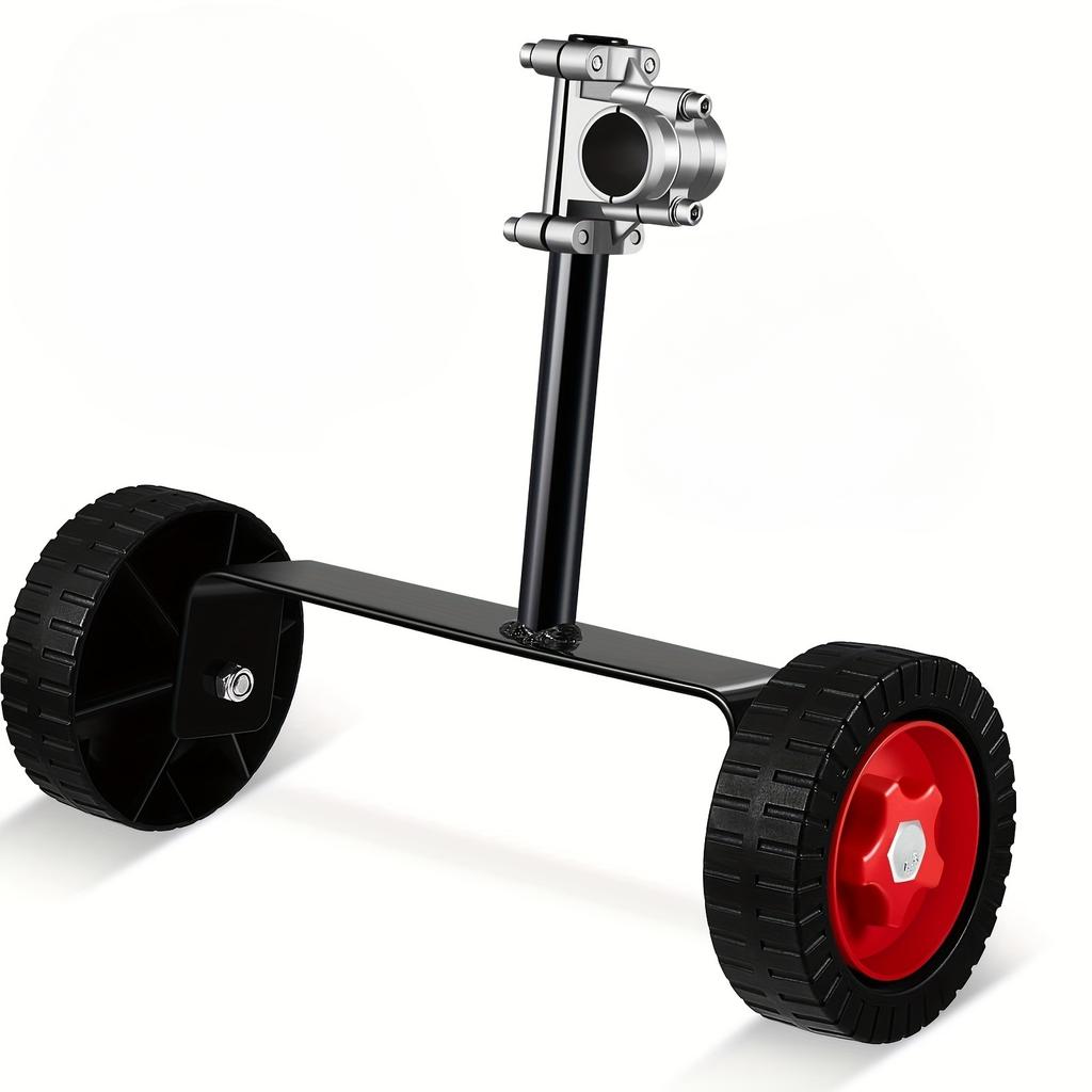 Adjustable Lawn Mower Support Wheels Auxiliary Wheels 26/28mm Walk Behind String Trimmer for Weed Trimmer Grass Cutter Gas