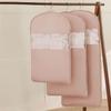 Clothes Hanging Dust Cover Wedding Dress Cover Suit Coat Storage Bag with Self Compression Zipper Space Saver Clothes Cover
