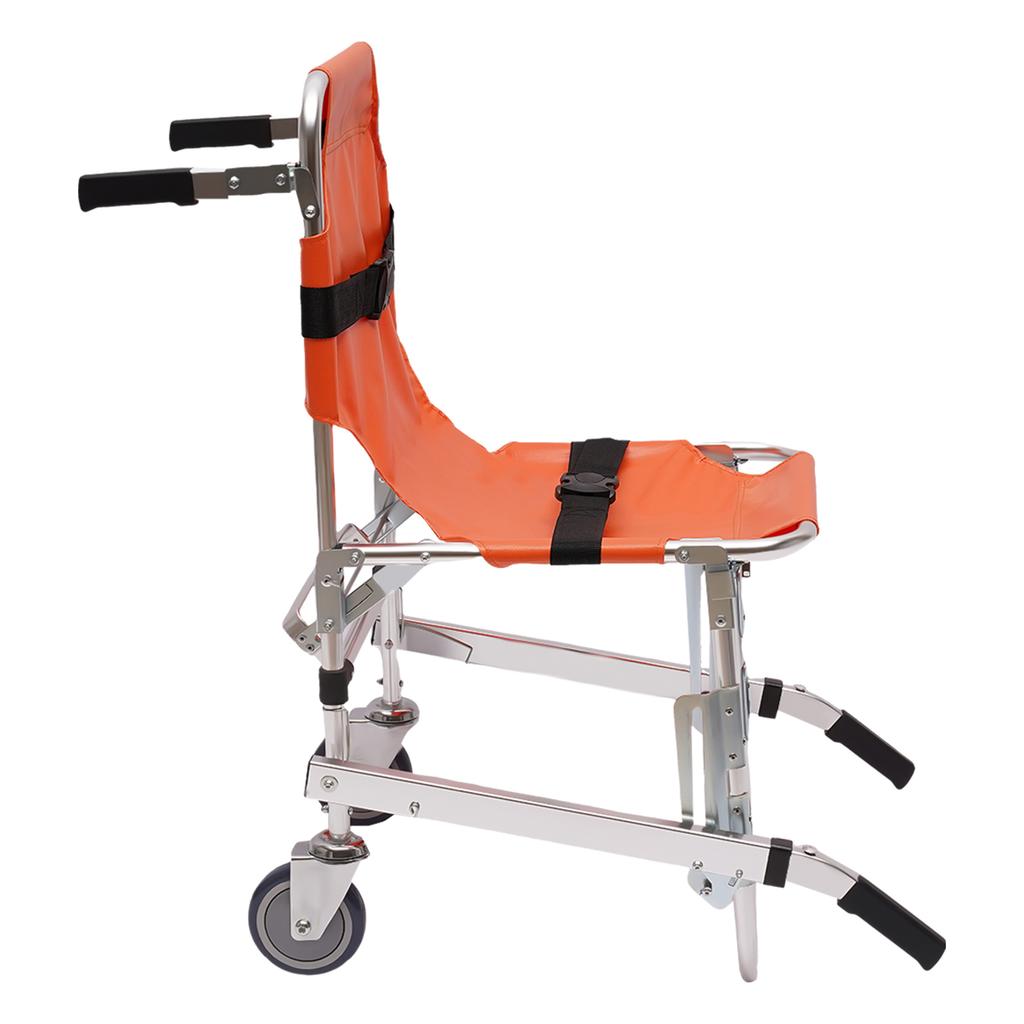 Stair Chair for Medical Emergency Evacuation 2 wheel Lift Fast Ship Orange