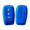 Silicone Key Case For Ram 1500 Dt / Trx / 2500 3500 Hd -, Soft Rubber Key Fob Cover Anti-Drop Protector 4/5/6 Buttons