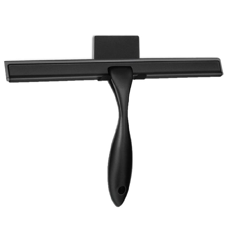 Stainless Steel Squeegee for Glass Door and Mirror Cleaning 10/12inch Black for Home and Car Use