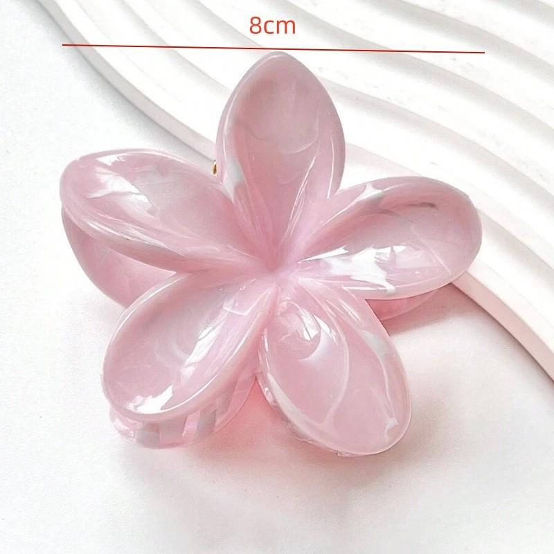 

Элегантный цветок заколка для волос свежий сладкий цветок яйца затылок диск для волос когти акула клипса заколки-крабы украшение для волос корейский головной убор розовый