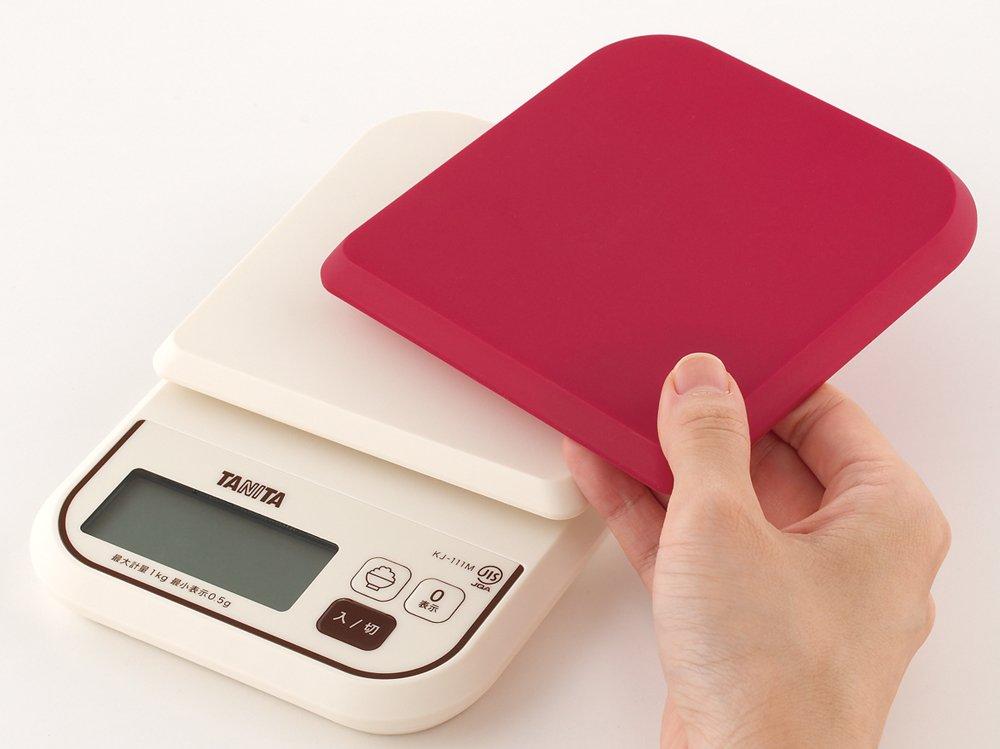 Tanita Scale Food Calorie Measurer 1kg Red RD Measures the calories of rice 0.5g KJ-111M