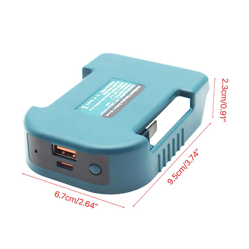 Portable Battery Belt Buckle Storage Bracket Convenient Charging Solution for MWQ/DW/ 18V Electric Tools