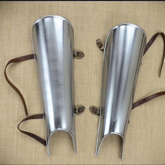 

Steel Greaves 14 Gauge