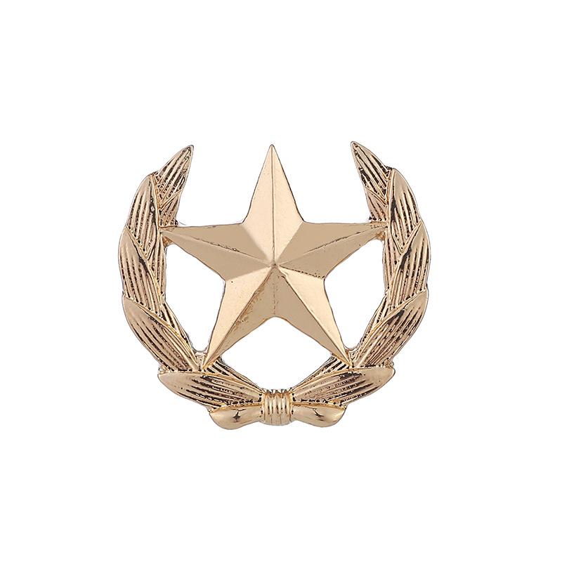 Korean Small Cross Brooches for Women and Men Shirt Suit Collar Pins Fashion Crown Badge Accessories High Quality Jewelry Gifts