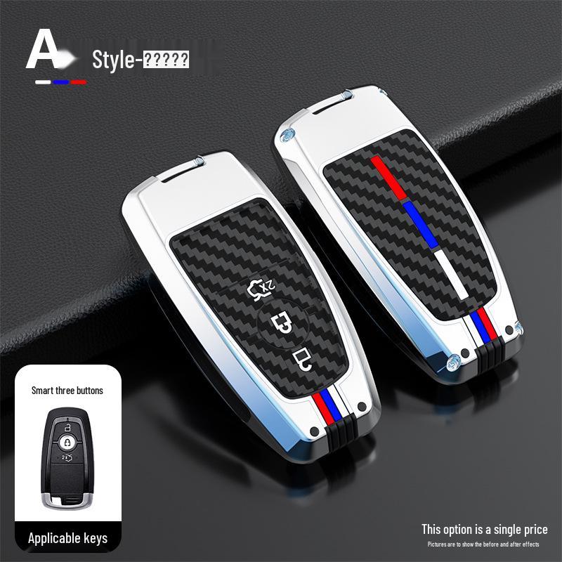 Ford Edge L Mondeo Focus Escort Explorer Key Case with Metal Buckle