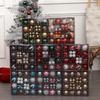 Painted Christmas Ball Gift Box Set - Festive Tree Ornaments & Party Decorations