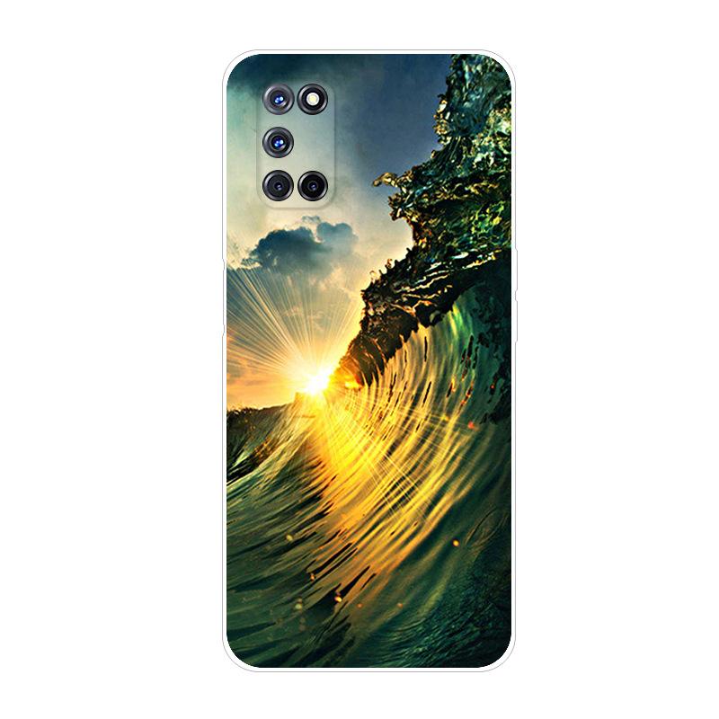 For Coque OPPO A52 Case A 52 Cute Painting Soft TPU Silicon Back Cover For OPPO A72 2020 A 72 Phone Cases For OPPO A52 A92 Capa