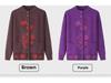 Warm Knitted Cardigan for Middle-aged and Elderly Women - Plus Velvet Winter Sweater Coat