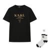 Karl Lagerfeld T Shirt Unisex Black Gold M22X1725997