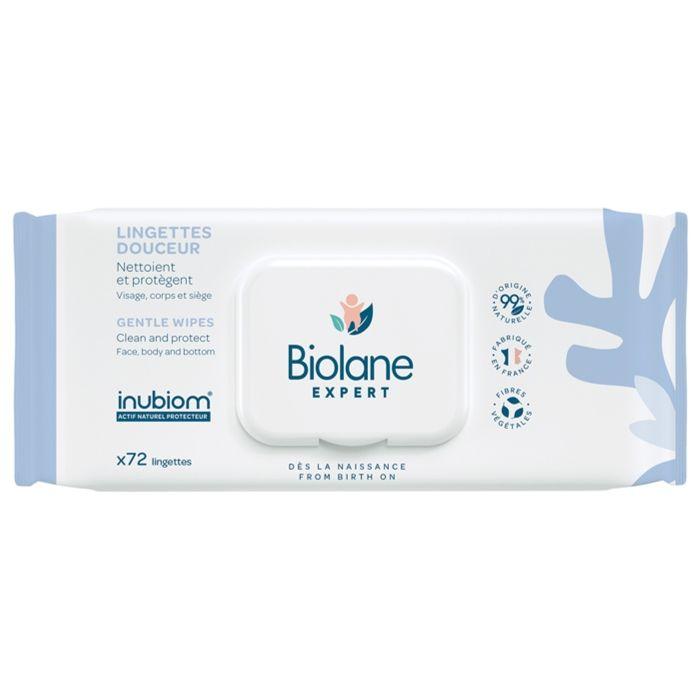 Biolane Expert Lingettes Douceur 72 lingettes