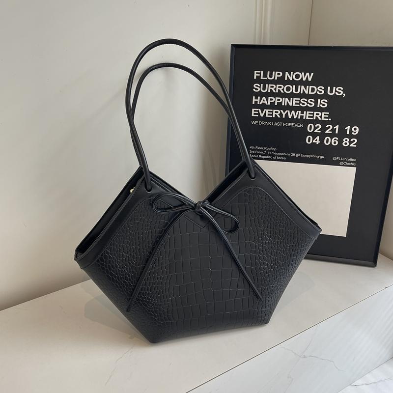 Fashion PU Leather Bucket Bag for Women