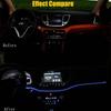 Car Interior LED Dashboard Atmosphere Light EL Wiring Neon Strip Ambient Lamp Decorative Blue Color for Hyundai Tucson 2015-
