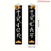 2pcs Halloween & Chinese New Year Photo Booth Indoor/Outdoor Door Couplet